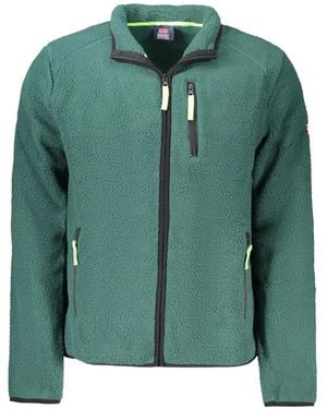 Norway 1963 Pull En Polaire À Fermeture Zippée - Vert