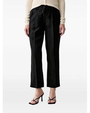 Sisley Pantaloni Con Piega - Nero
