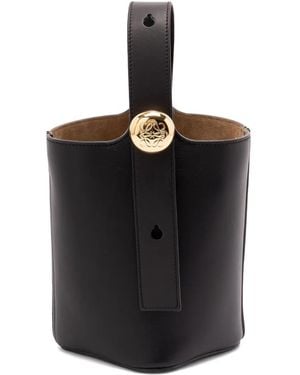 Loewe Bolso Bombonera Pebble Mini - Negro