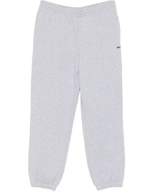 Lacoste Cotton-Blend Trousers - White