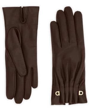 Ferragamo Gloves - Brown