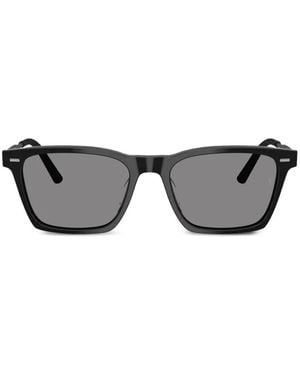 Oliver Peoples Rectangle-Frame Sunglasses - Grey