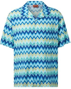 Missoni Short-sleeves Shirt - Blue