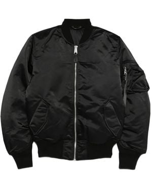 Alpha Industries Ma-1 Base Long-Sleeve Jacket - Black