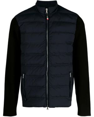 Orlebar Brown Wallace Panelled Padded Jacket - Black