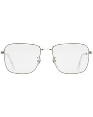 Retrosuperfuture N105 Brille Mit Eckigem Gestell - Mettallic