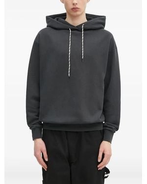 Aries Hoodie mit Kordelzug - Grau