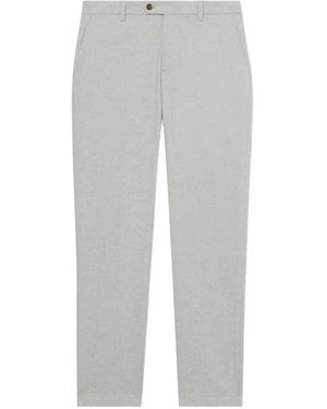 Brooks Brothers Rear Welt-Pockets Trousers - Grey