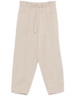 Deha Drawstring Trousers - White