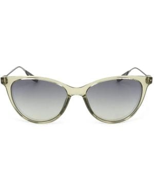 Under Armour Geometric-Frame Sunglasses - Gray