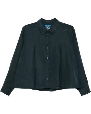 SPORT b. by agnès b. Long-Sleeves Shirt - Blue