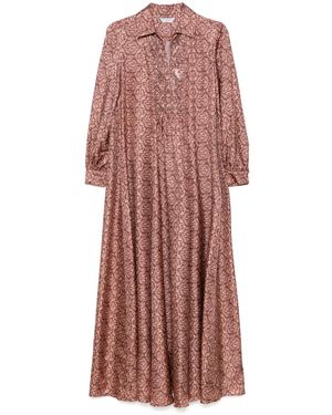 Max Mara Recente Maxikleid - Rot