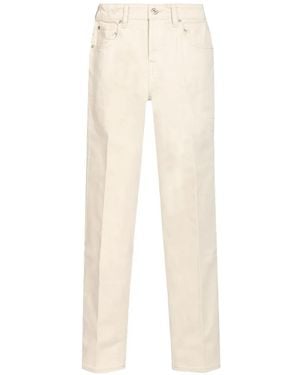 7 For All Mankind Vaqueros Rectos Calie - Blanco