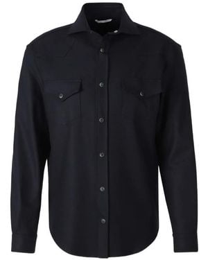 Marco Pescarolo Button-Down Shirt - Blue