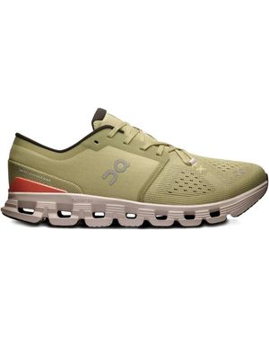 On Shoes Cloud X 4 "Caper/ Sneakers - Grün