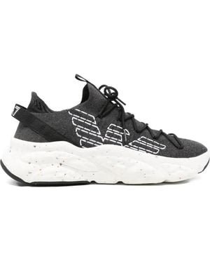 EA7 Logo Sneakers - White