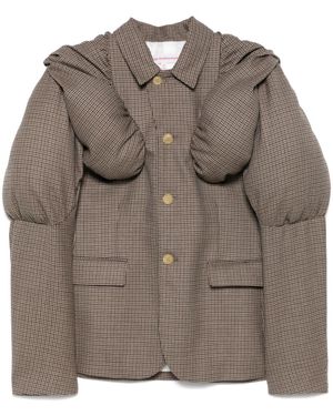 Walter Van Beirendonck Yeti Blazer - Brown