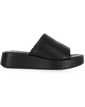 Mexx Slipper Mit Eckiger Kappe - Schwarz