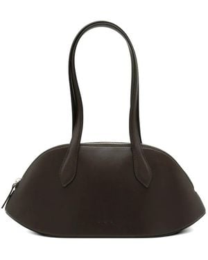 Aesther Ekme Cosmo Leather Shoulder Bag - Black