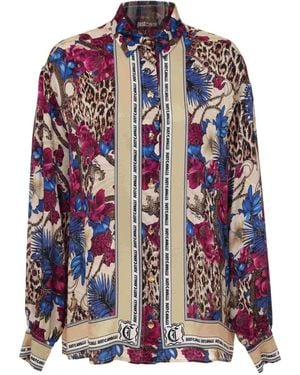 Just Cavalli Floral-Print Shirt - Multicolour