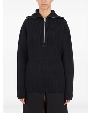 Courreges Wool Jumper - Blue