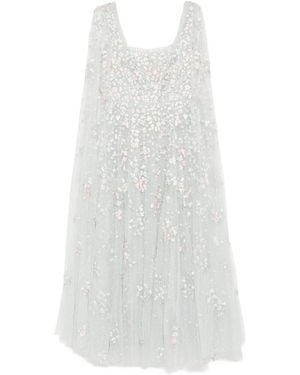 Needle & Thread Versailles Ditsy Abendkleid - Weiß