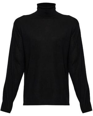 Lisa Yang Quentin Roll-Neck Jumper - Black