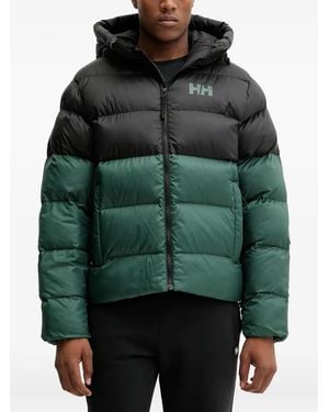 Helly Hansen Active Logo-Detail Padded Jacket - Green