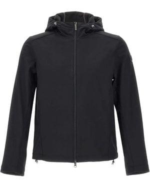 Colmar Drawstring-Hood Zip-Up Jacket - Blue