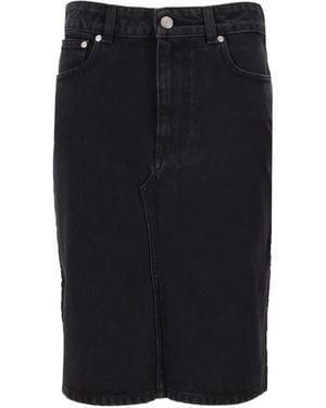 Stella McCartney Rock aus Denim - Schwarz
