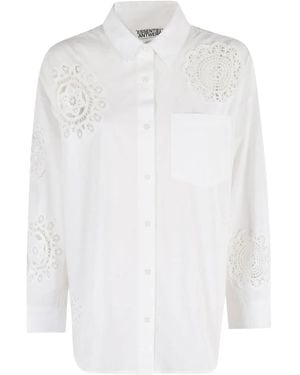 Essentiel Antwerp Embroidered Shirt - White