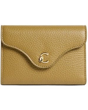 Coccinelle Press-Stud-Fastening Wallet - Natural