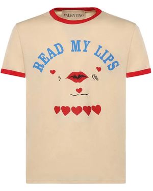 Valentino Garavani Crew-Neck T-Shirt - Pink