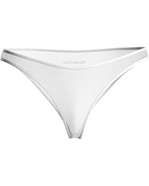 Maison Close Panorama Mesh Briefs - White
