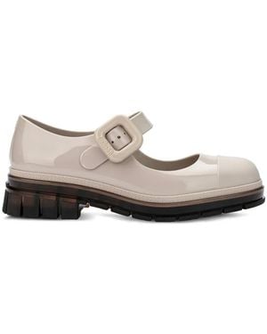 Melissa June Court Shoes - White
