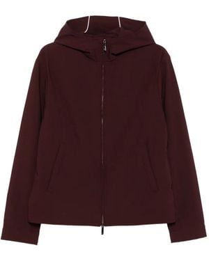 Emporio Armani Zip-Fastening Jacket - Red