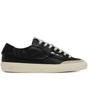 Autry Windscape Crackle-Effect Trainers - Black