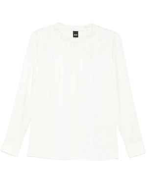 BOSS T-Shirt Girocollo - Bianco