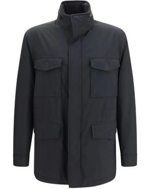 Brioni Veste Sahariana - Blue
