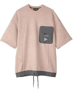 adidas X And Wander Terrex Tシャツ - ピンク