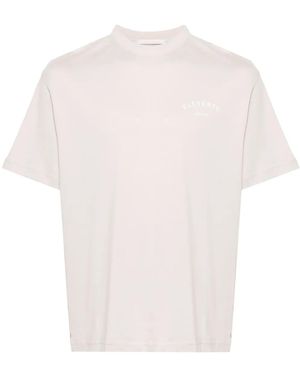 Eleventy T-Shirt Mit Logo-Print - Weiß