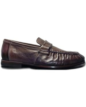 STURLINI FIRENZE Gathered-Detail Loafers - White