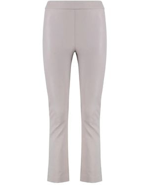 SABLYN Pantalon Devon En Cuir - Gris