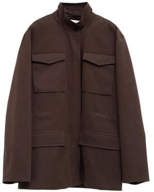 The Row Floriana Pocket Jacket - Brown
