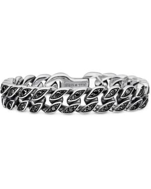 David Yurman Curb Chain Armband Aus Sterlingsilber 11,5Mm - Weiß