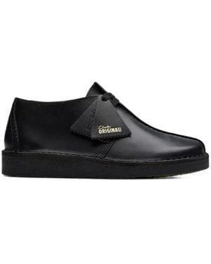 Clarks Desert Trek Ankle Boots - Black