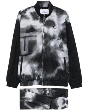 Sergio Tacchini Patterned Tracksuit - Grey