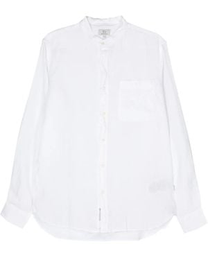 Woolrich Linnen Overhemd - Wit
