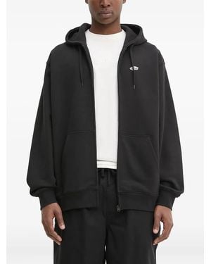Vans Kapuzenjacke mit Logo-Print - Schwarz