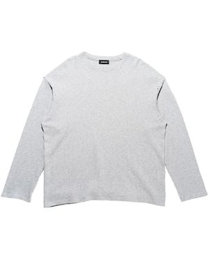 Mainless Waffle-Knit T-Shirt - White